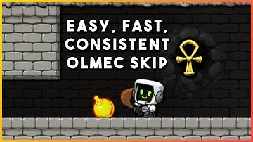 Consistent 3-Bomb Olmec Skip - Spelunky Speedrun Strats