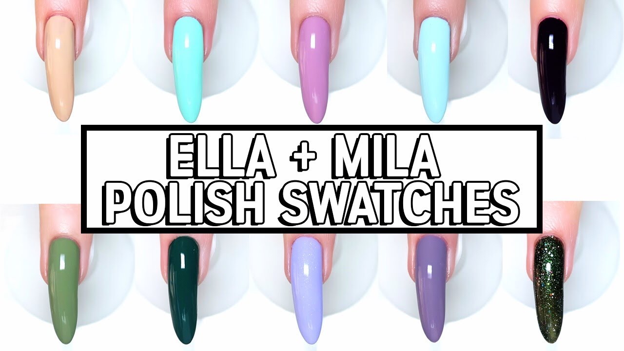 3. Ella + Mila Nail Polish - Color Me Green - wide 1