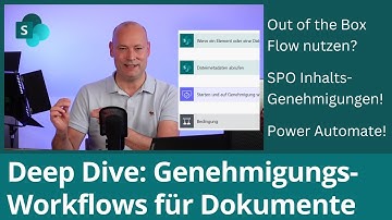 SharePoint Genehmigungsworkflow erstellen mit Power Automate und Inhaltsgenehmigungen