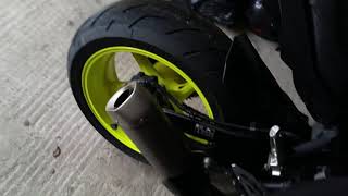 Mt-10 Black Widow Link Pipe Standard Can