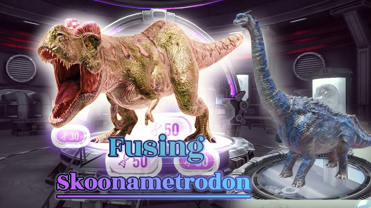 Fusing for Skoonametrodon!!!! #jwalive #rexy #jurrassicworld