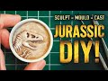 Jurassic DIY: Sculpting, Moulding & Casting a Miniature Dinosaur Fossil