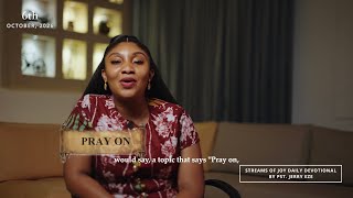 Daily Devotional by @PastorJerryEze - “PRAY ON”