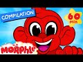 Morphle's Monkey Adventures! (+1 hour funny Morphle kids videos compilation)