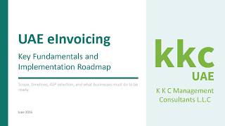 UAE E-Invoicing | Basics, Key 2026 Updates, Live Demo