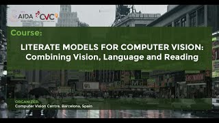 AIDA & CVC course: Literate models for computer vision (DAY 2)