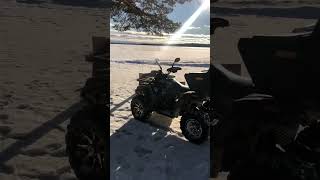 Квадроцикл за 250к #квадроцикл #квадрик #зима #снег #дрифт #озеро #нальду #взаимнаяподписка #комент