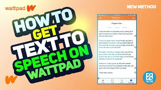 How to Get Text to Speech on Wattpad | Easy Tutorial
