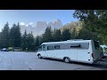 #1 Mit dem Wohnmobil über die Dolomiten nach Kroatien - Geisler Alm und Seceda.