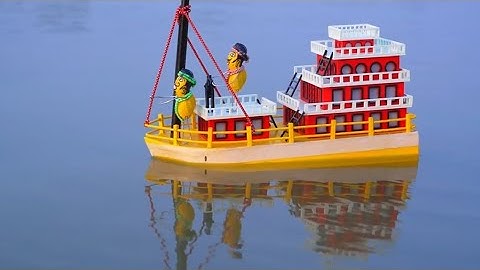 DIY Mini Tractor: Build a Boat Bridge Using Metal Railing‪ construction since project|