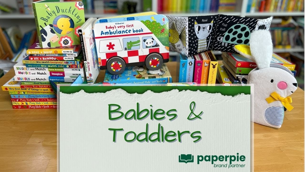Great books for Babies & Toddlers from PaperPie YouTube
