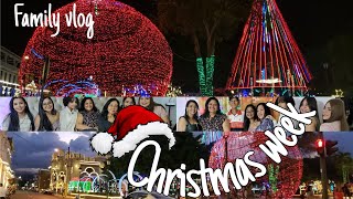 VLOG♡ Semana de navidad 2021| noche buena, familia & parque.
