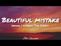 maroon5 "beautiful Mistake" ft. Megan Thee Stallion || (lyrics)#beautifulmistakes#trending #maroon5