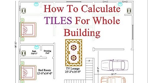 how to calculate number of tiles|| tile calculation #civilengineering #drawing #autocad