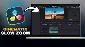 How To Add A Cinematic SLOW ZOOM In Davinci Resolve in SECONDS!