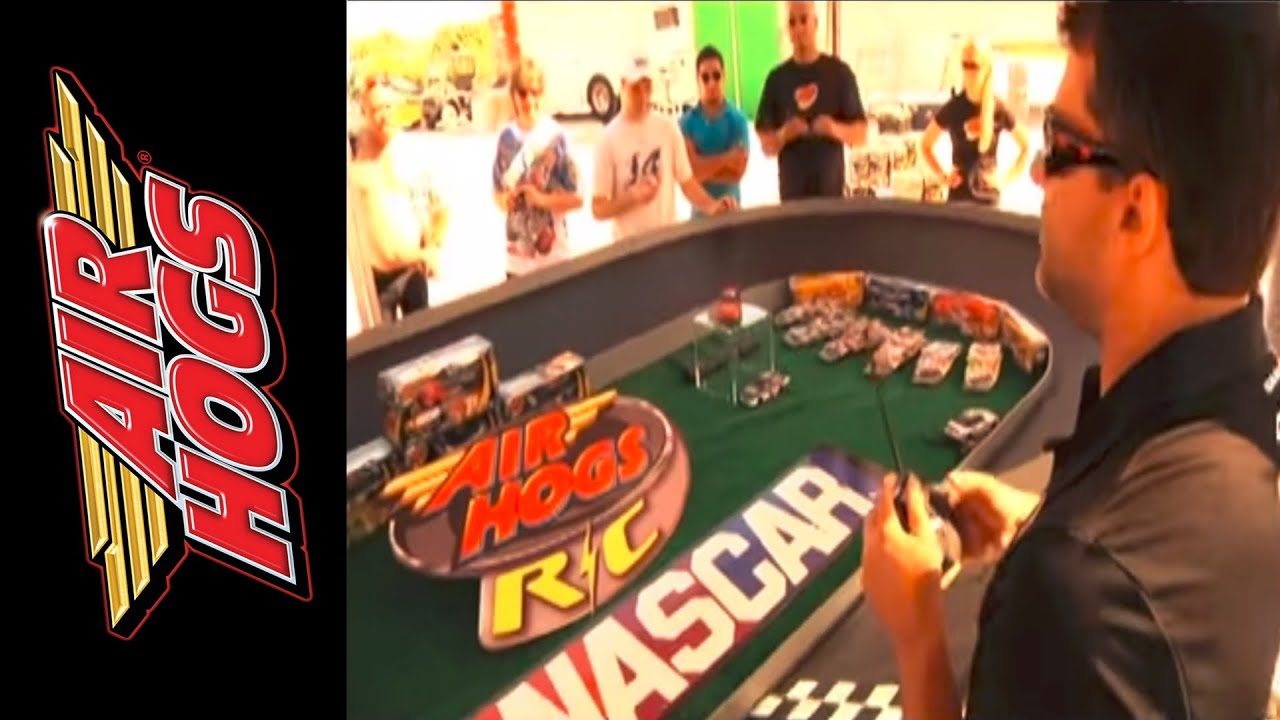 Tony Stewart drives the NEW Air Hogs NASCAR 1:24th scale R/C cars