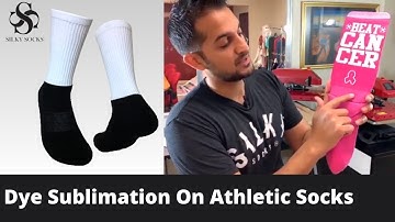 Silky Socks Athletic Sock Dye Sublimation Tutorial | Heat Transfer Warehouse