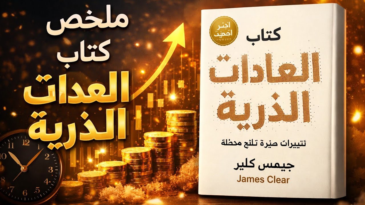 التغيير الكبير يبدأ بعادة صغيرة – ملخص كتاب العادات الذرية”#العادات_الذرية#تطوير_الذات#ملخص_كتاب