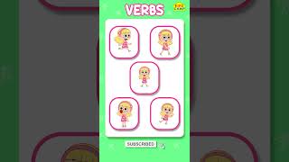 Learn Verbs With Elly #shorts #educationalvideo #verbs