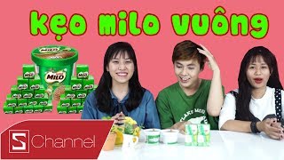 HÔM NAY ĂN GÌ - Thử ngay KẸO MILO VUÔNG siêu hot, KEM MILO CỐC có ngon như lời đồn?