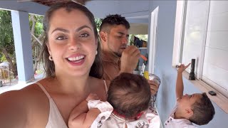 Fomos A Missa E Preparei O Peixe Para O Almoço