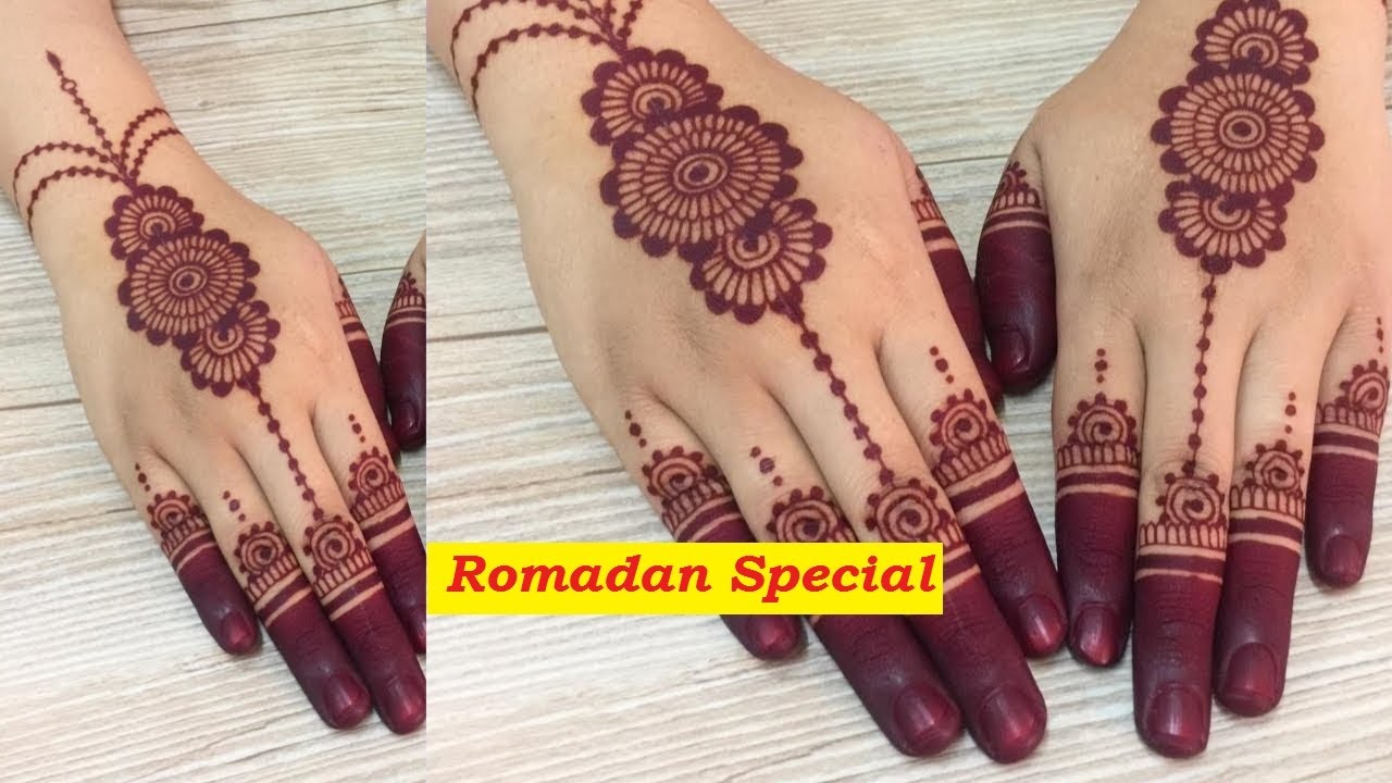 Easy Mehndi Design Simple Beautiful henna designs Stylish Mehndi ...