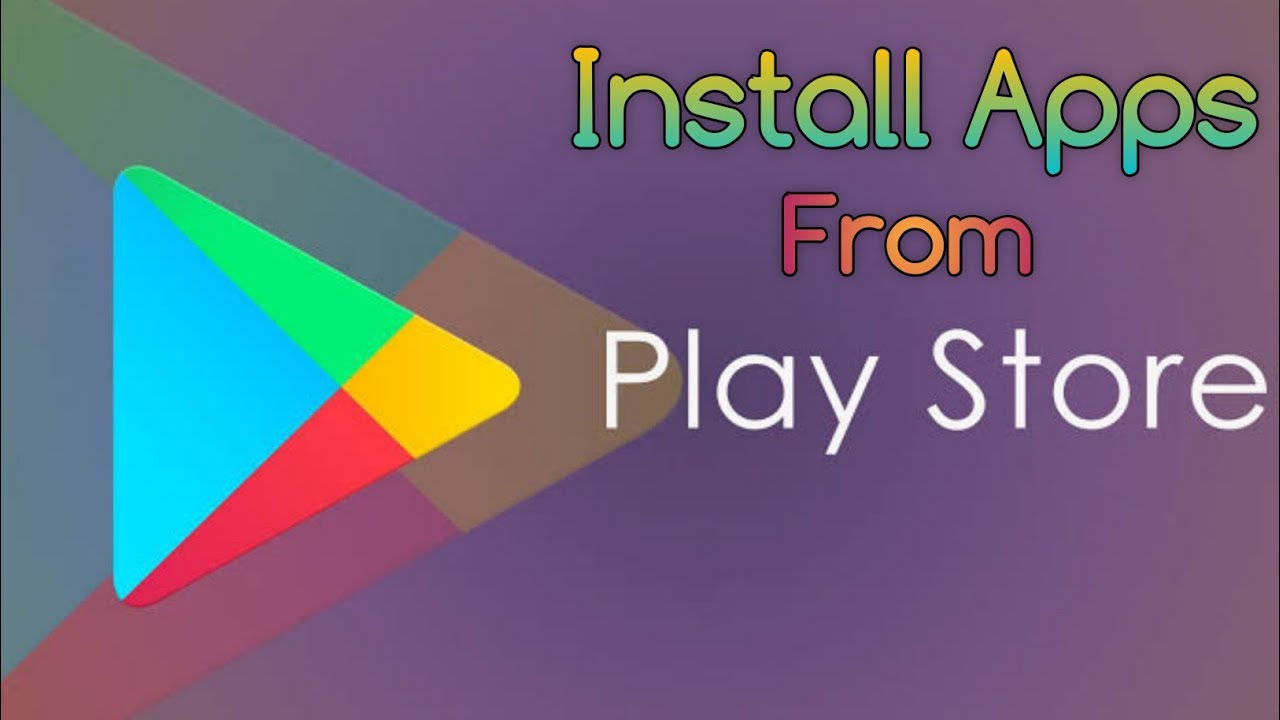 google play app store install