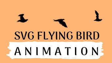 SVG Flying Bird Animation [ HTML & CSS ] | Omnibits