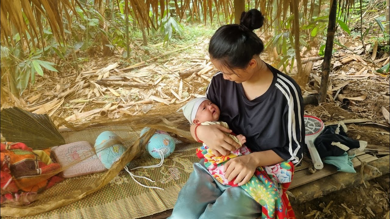 mother and daughter go to get jackfruit to sell and cook@TEENMOM.2