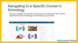 Navigating Schoology Recorded