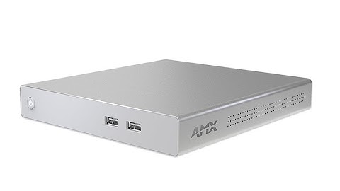 HARMAN at ISE 2017: AMX Acendo Core Meeting Space Collaboration System