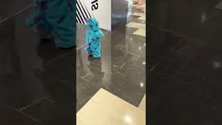 Cute baby in sully monsters ink outfit 🥰 TikTok from @lifeprettyhacks #shorts