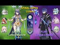 Luna 2 - Spiral Abyss Floor 12! C0 Lauma Lunar Bloom &amp; C1 Flins Lunar Charge - Genshin Impact 6.1