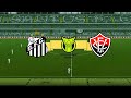 BRASILEIRÃO 2025 | SANTOS X VITÓRIA | PES 2013 + PATCH BMPES | PC