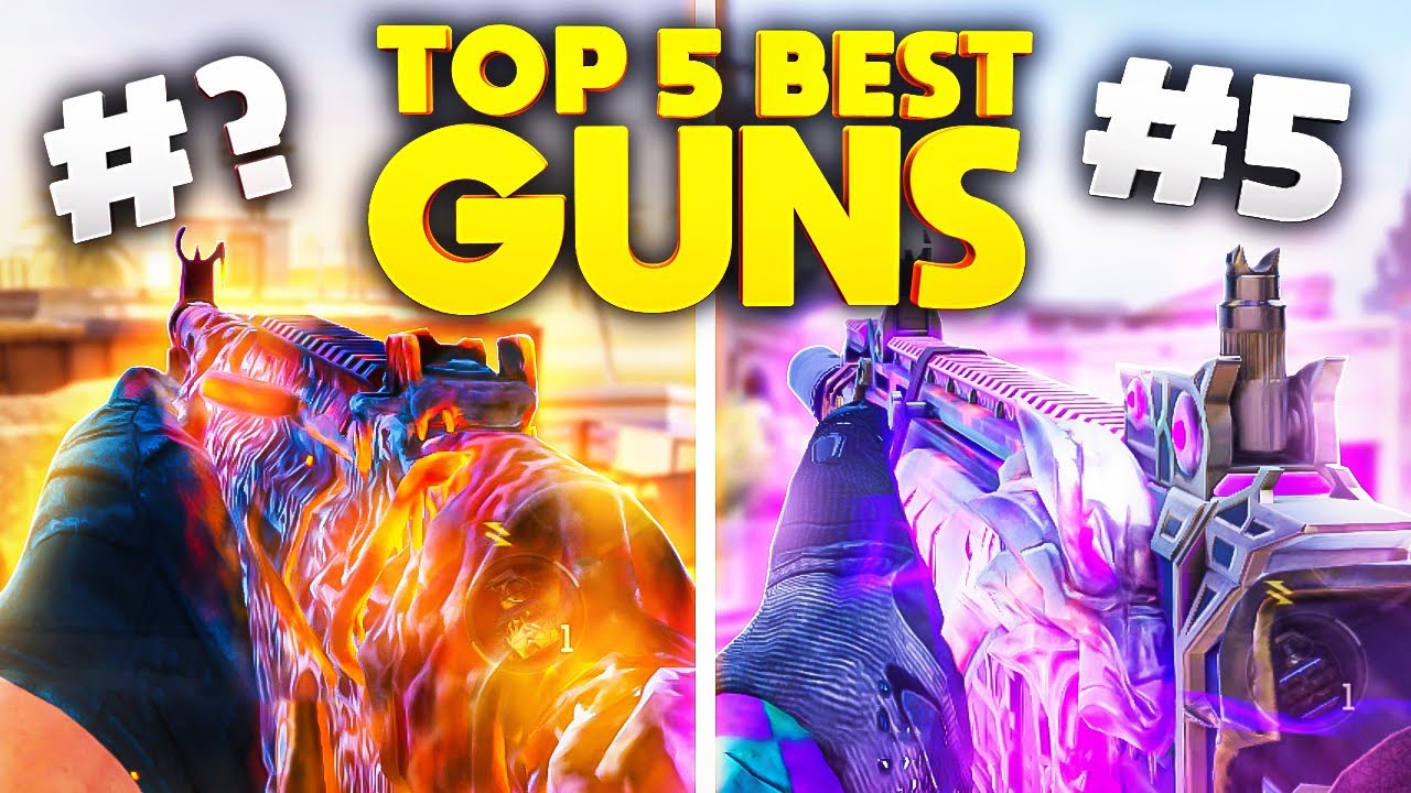 TOP 5 BEST GUNS in COD Mobile Official (Season 3)