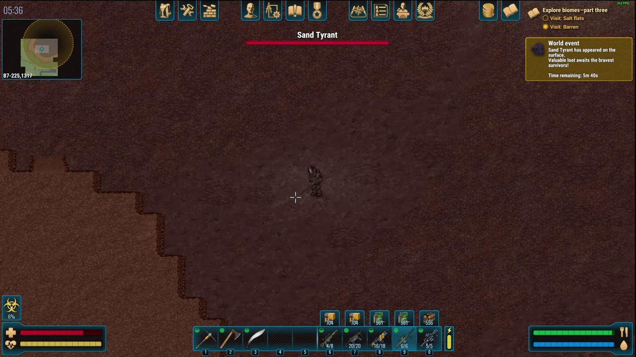 First stream on YouTube. Playing CryoFall PVE