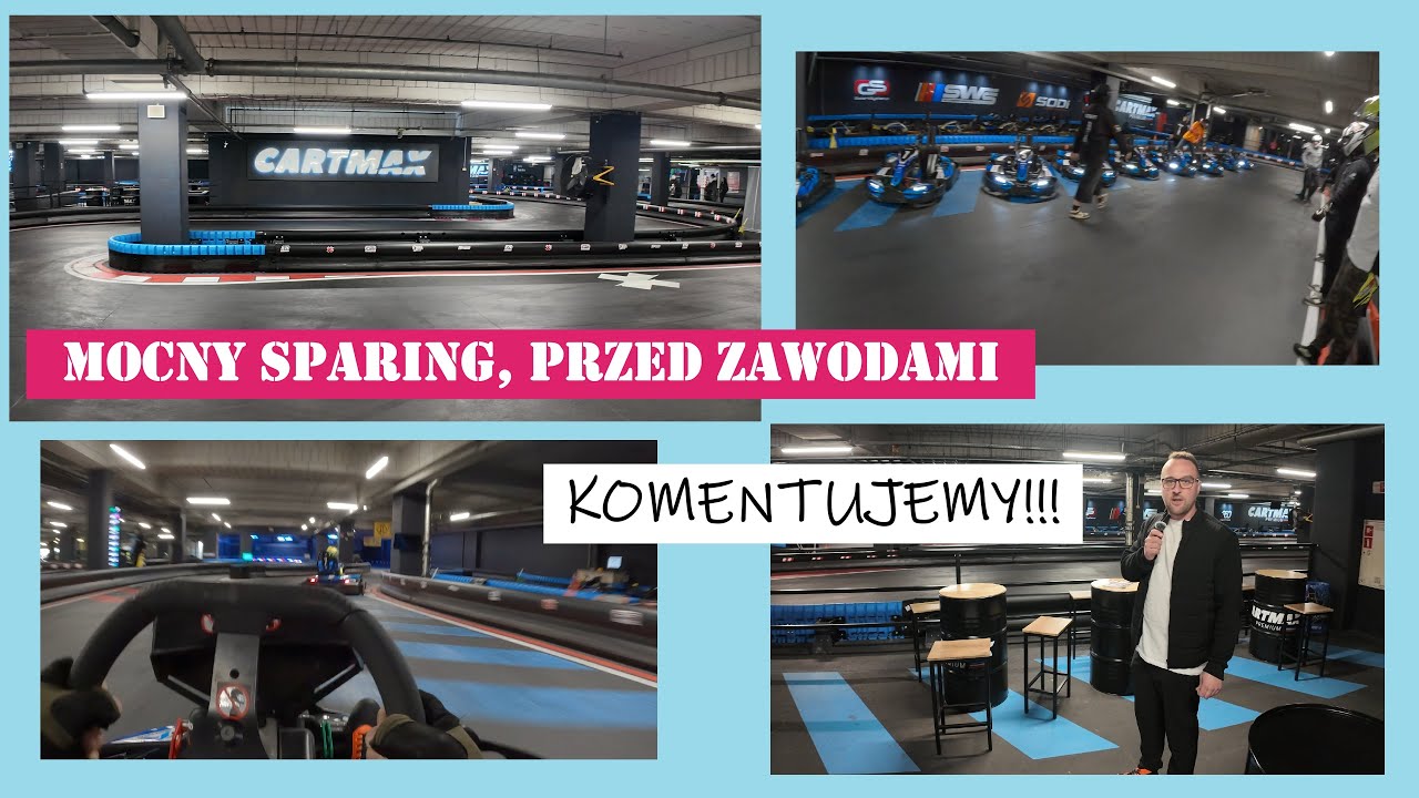 Mega klimat, wysoki poziom ścigania!!! Cartmax Lublin tor kartingowy.