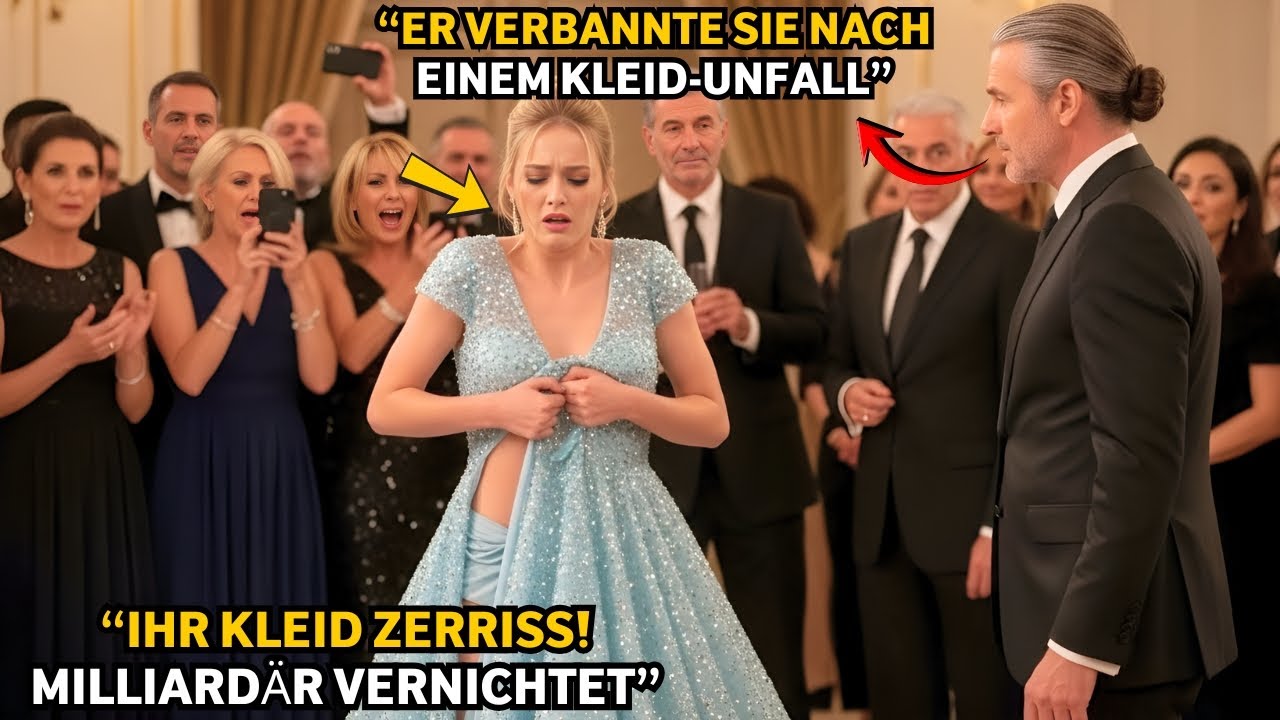 Er Ließ Sie Fallen Als Ihr Kleid Riss – Ein Jahr Später Zerstörte Sie Sein Leben!