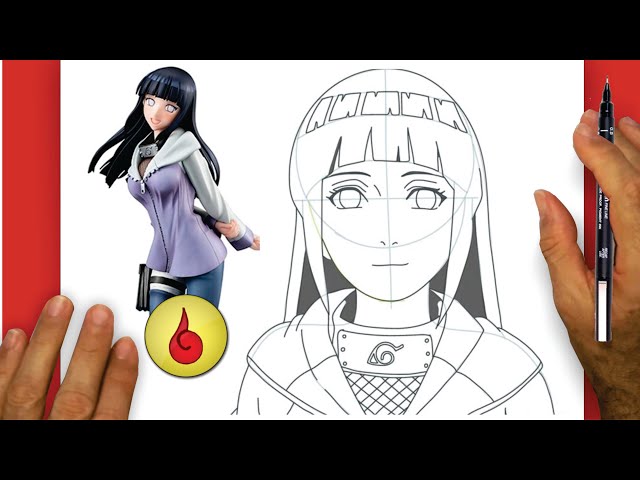 Responder a @uniters.blinks Vamos desenhar a Hinata parte 1 #hinata #n