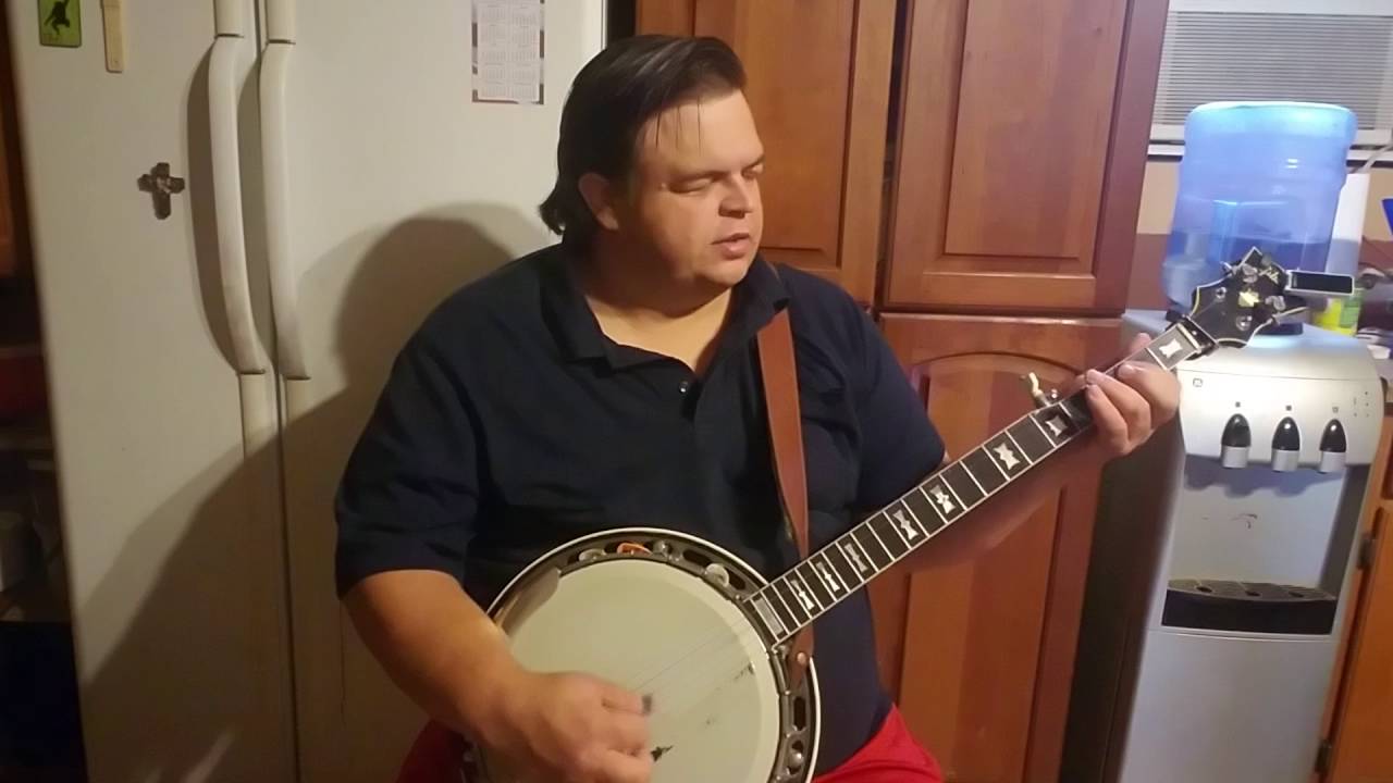 Snow Deer on 1962 Gibson Mastertone banjo