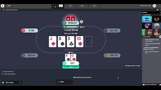 Q9 NOT  Suited $.50 / $1.00 - Cash Games - Bovada Texas Holde'm Poker No Limit Cash