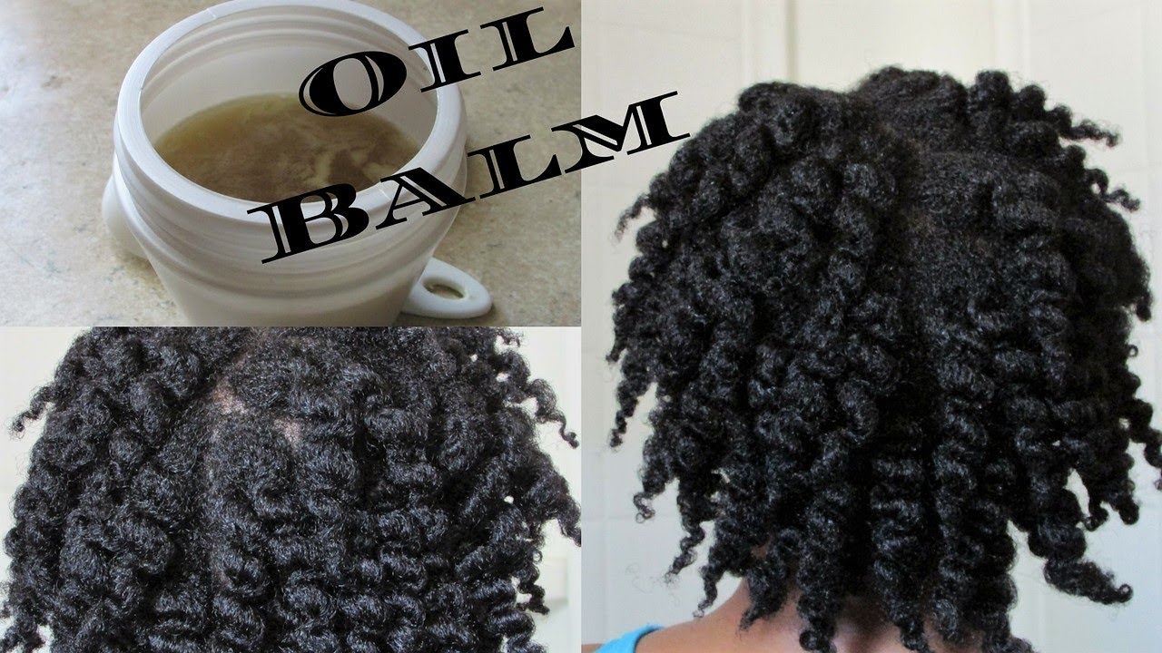NEW DIY Hot Oil Treatment Hair Balm YouTube