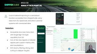 Analytics Portal: ShipperGuide TMS December Webinar