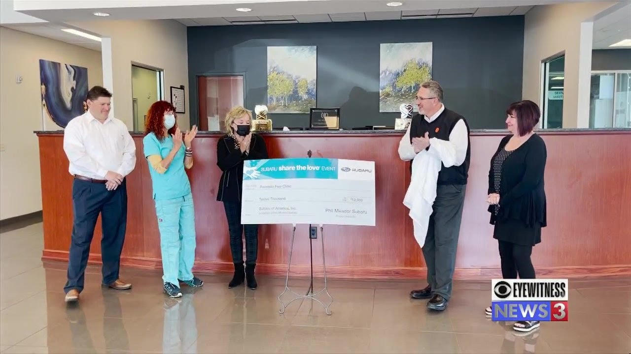 Pocatello Free Clinic gets big donation YouTube