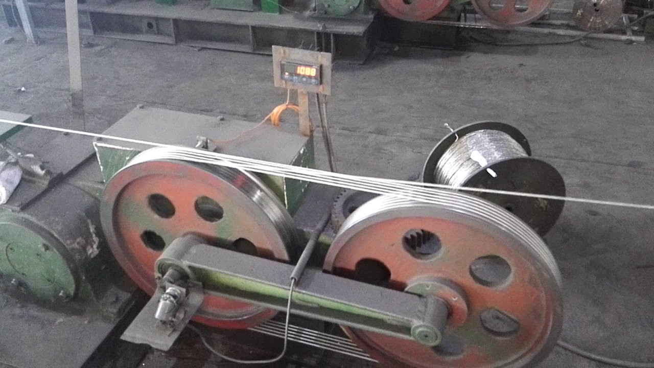 stainless steel wire rope closing - YouTube