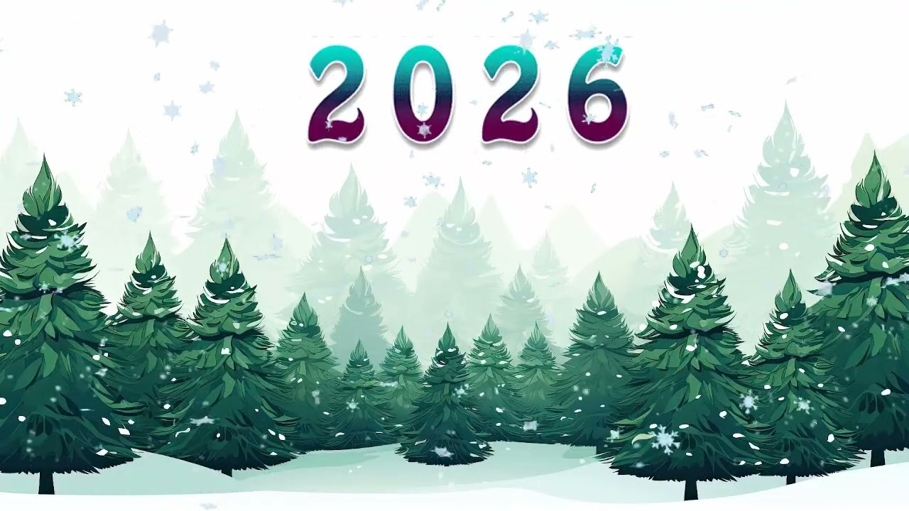 Футаж. Зима 2026