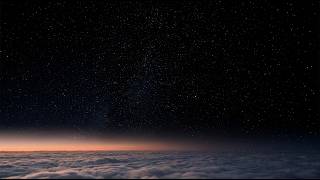 Night Sky 4K HDR Endless Stars Above Clouds | 10 Hours Real Nightscape for OLED