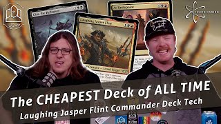 LAUGHING JASPER FLINT | BUDGET Decktech & Guide | Commander Cookout Podcast 433 | MTG | EDH