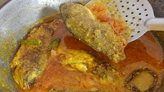 Village Style Fish Curry Recipe L Kohu Macher Jhol L Authentic Fish Curry Recipe