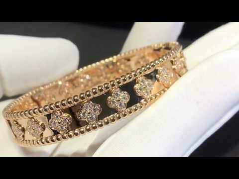 van cleef and arpels perlee clover bracelet